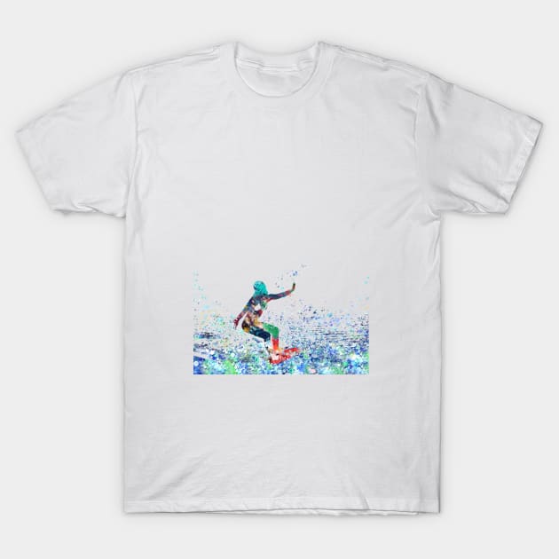 Surfer girl T-Shirt by RosaliArt